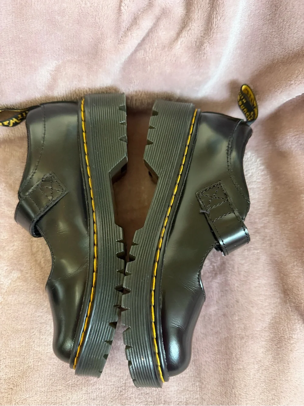 Dr. Martens Big Girl Marry Jane Bex Shoes in Black Size US 13